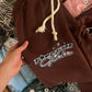 Brown Y2k Zipup Tracksuit